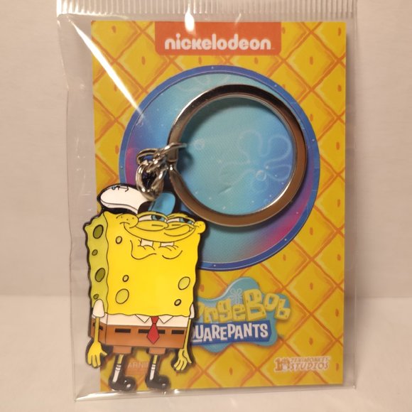 Spongebob Squarepants You Like Krabby Patties Metal Keychain - Picture 3 of 3